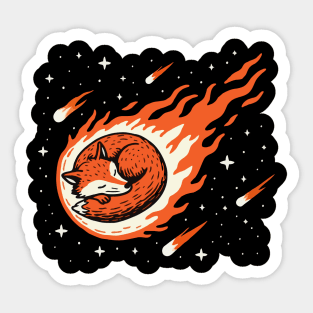 Meteor Fox Sticker